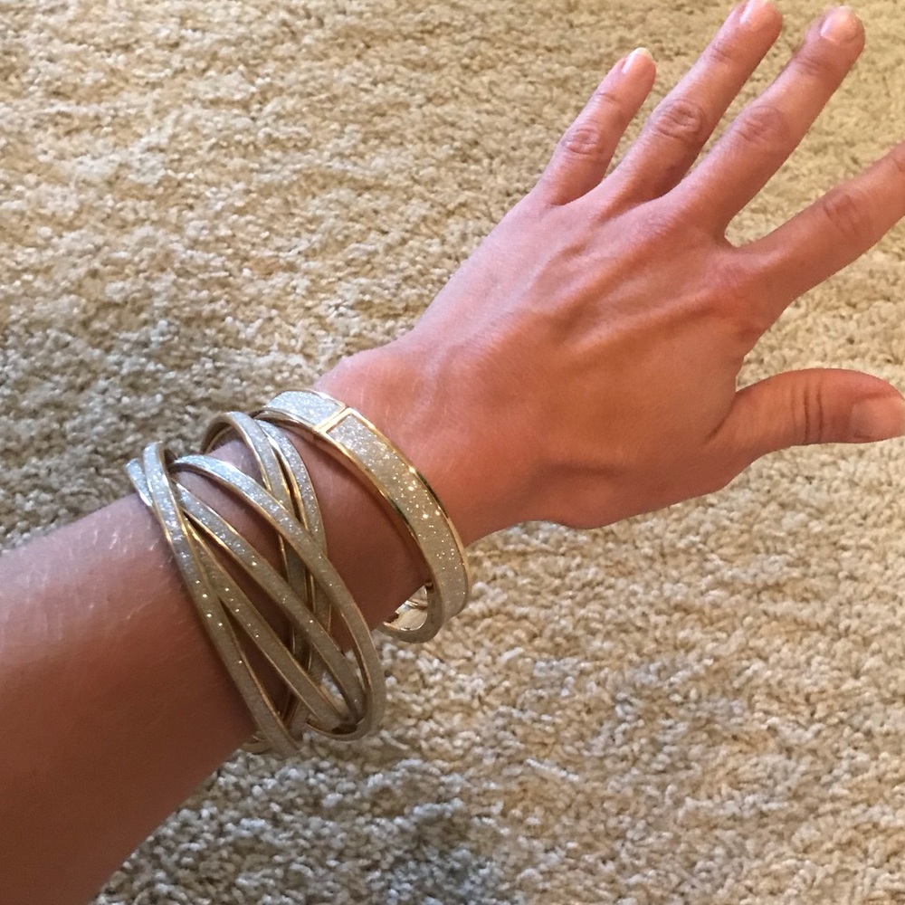 Gorgeous gold-colored jewelry
